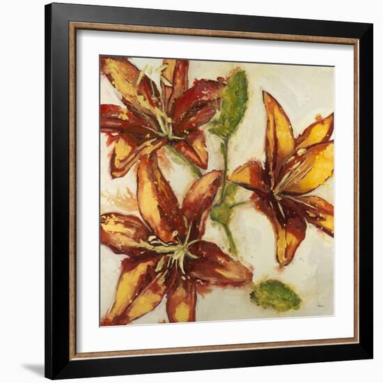 Floral Abstract-Randy Hibberd-Framed Art Print