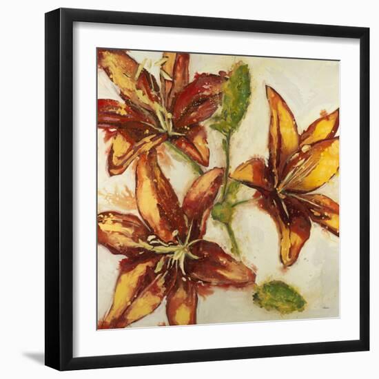 Floral Abstract-Randy Hibberd-Framed Art Print