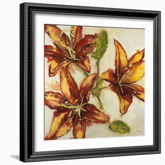 Floral Abstract-Randy Hibberd-Framed Art Print