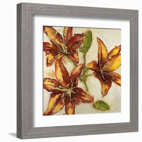 Floral Abstract-Randy Hibberd-Framed Art Print