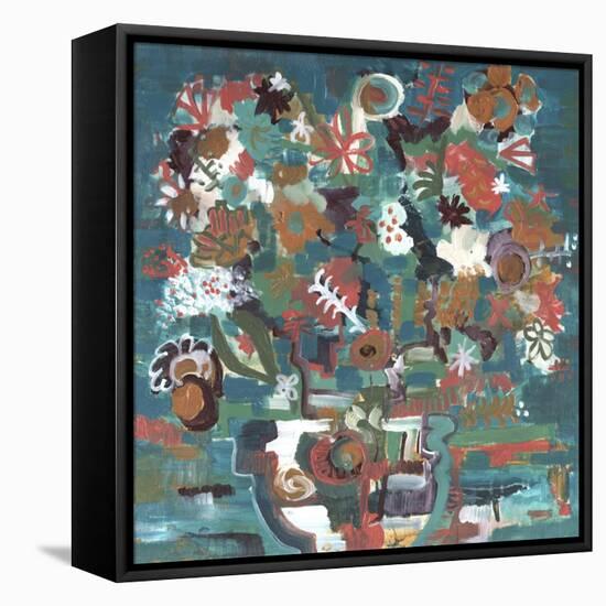 Floral Abstract-Ann Tygett Jones Studio-Framed Premier Image Canvas