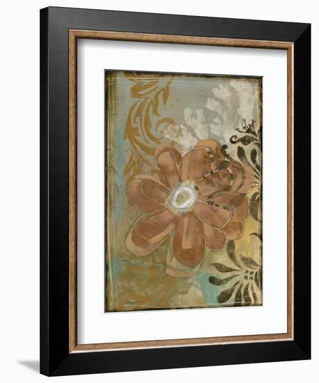 Floral Abstraction I-Jennifer Goldberger-Framed Art Print