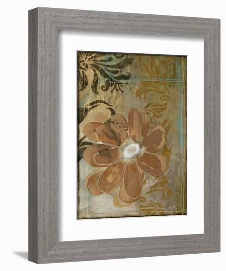 Floral Abstraction II-Jennifer Goldberger-Framed Art Print