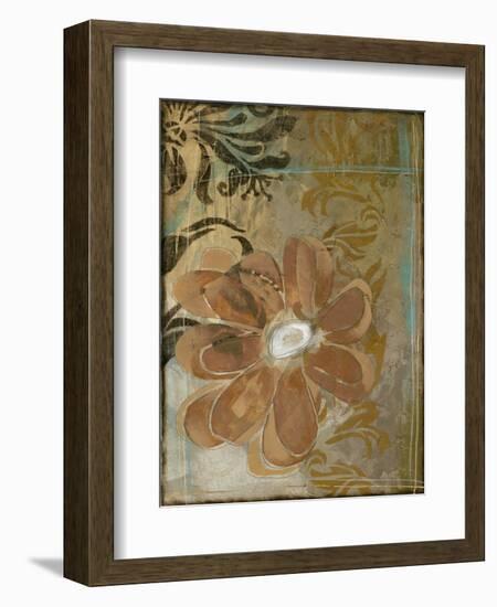 Floral Abstraction II-Jennifer Goldberger-Framed Art Print