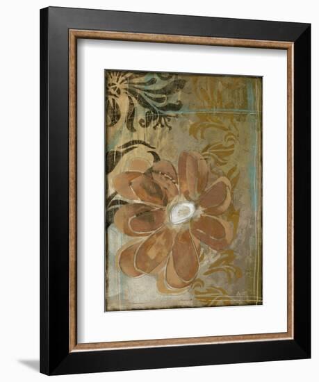 Floral Abstraction II-Jennifer Goldberger-Framed Art Print