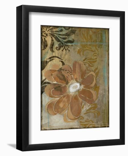 Floral Abstraction II-Jennifer Goldberger-Framed Art Print