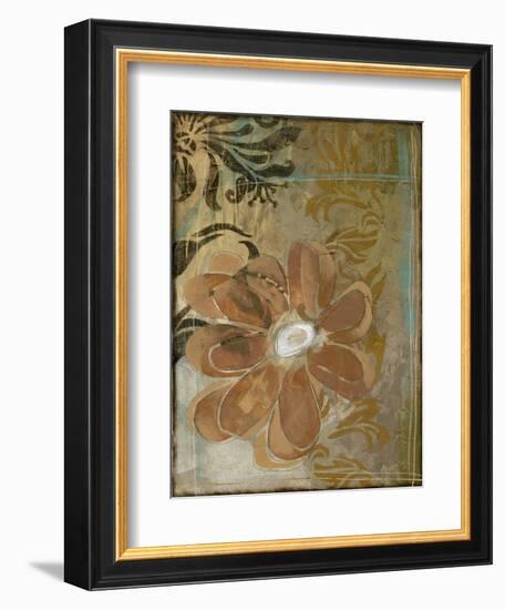 Floral Abstraction II-Jennifer Goldberger-Framed Art Print