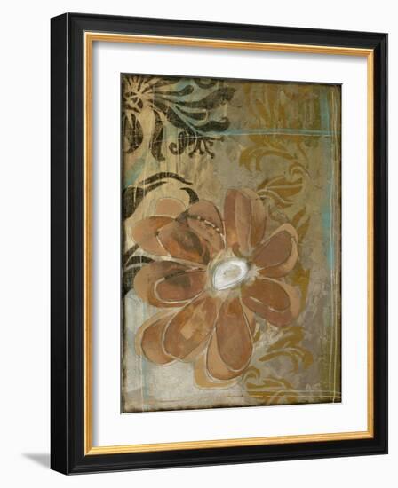 Floral Abstraction II-Jennifer Goldberger-Framed Art Print