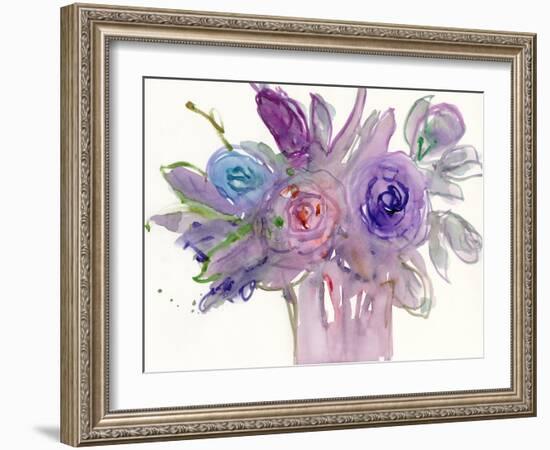 Floral Accent I-Samuel Dixon-Framed Art Print
