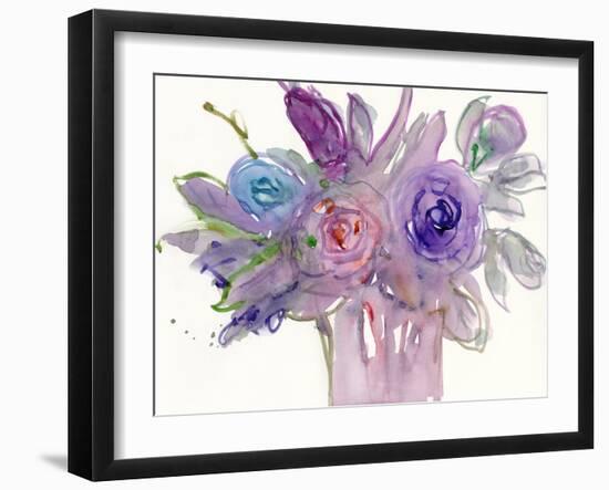 Floral Accent I-Samuel Dixon-Framed Art Print