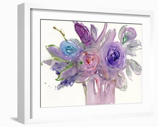 Floral Accent I-Samuel Dixon-Framed Art Print