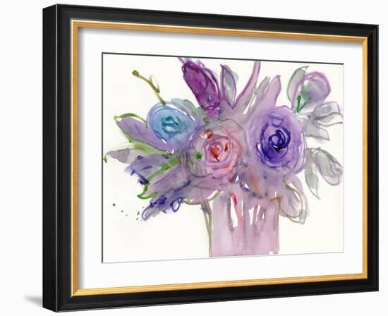 Floral Accent I-Samuel Dixon-Framed Art Print