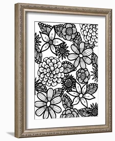 Floral Afternoon-Laura Miller-Framed Giclee Print