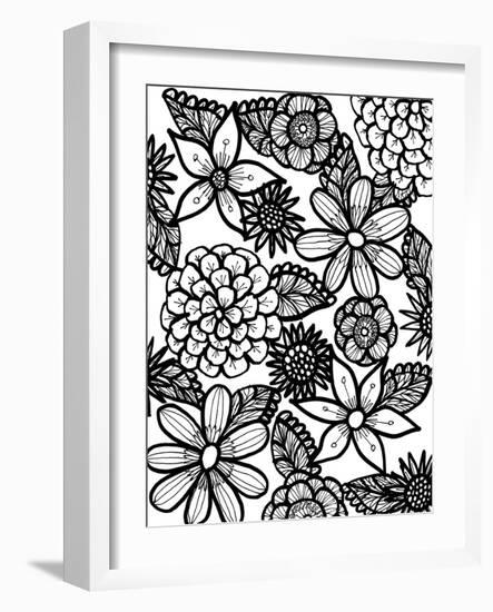 Floral Afternoon-Laura Miller-Framed Giclee Print