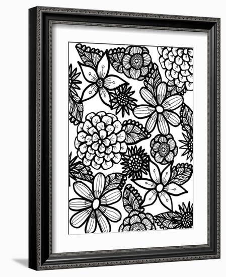 Floral Afternoon-Laura Miller-Framed Giclee Print