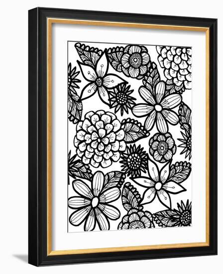 Floral Afternoon-Laura Miller-Framed Giclee Print