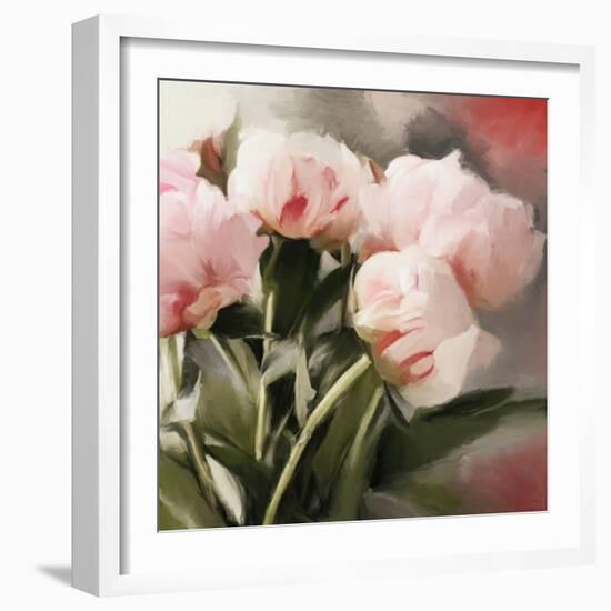 Floral Arrangement I-Dan Meneely-Framed Art Print