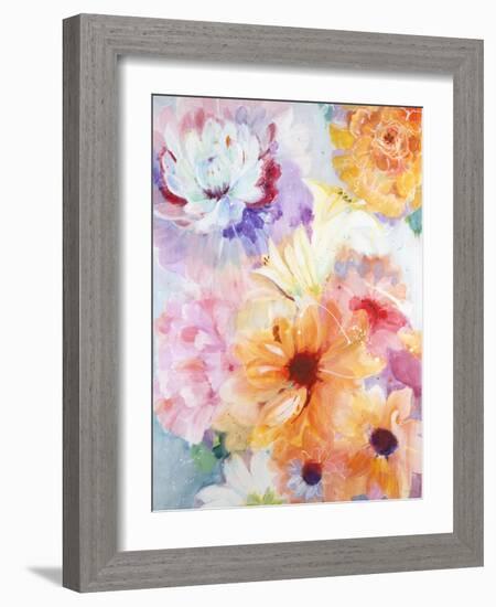 Floral Array-Jill Martin-Framed Art Print