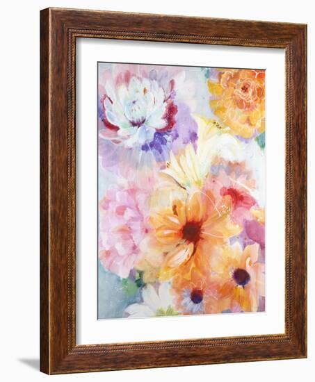 Floral Array-Jill Martin-Framed Art Print