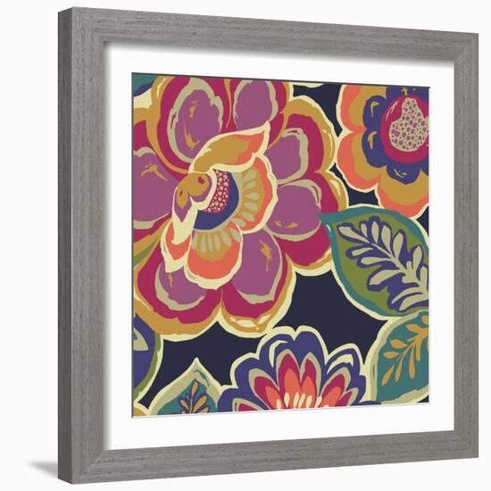 Floral Assortment Square I-Hugo Wild-Framed Art Print