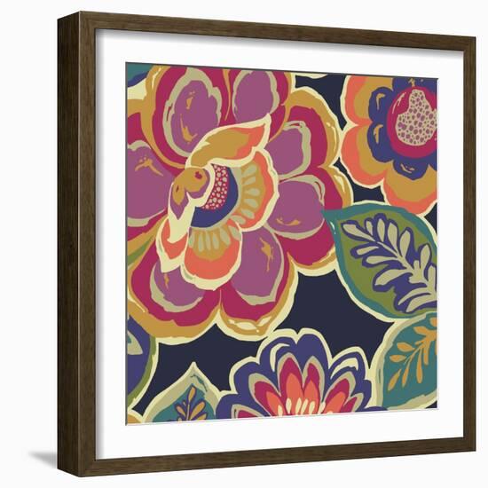 Floral Assortment Square I-Hugo Wild-Framed Art Print