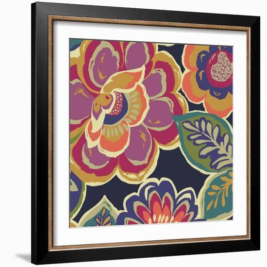 Floral Assortment Square I-Hugo Wild-Framed Art Print