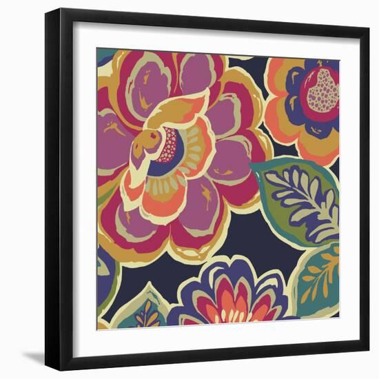 Floral Assortment Square I-Hugo Wild-Framed Art Print