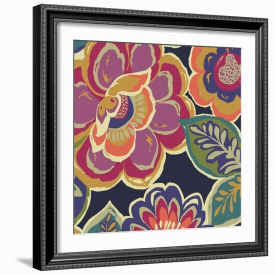 Floral Assortment Square I-Hugo Wild-Framed Art Print