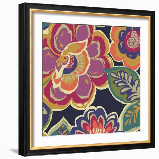 Floral Assortment Square I-Hugo Wild-Framed Art Print