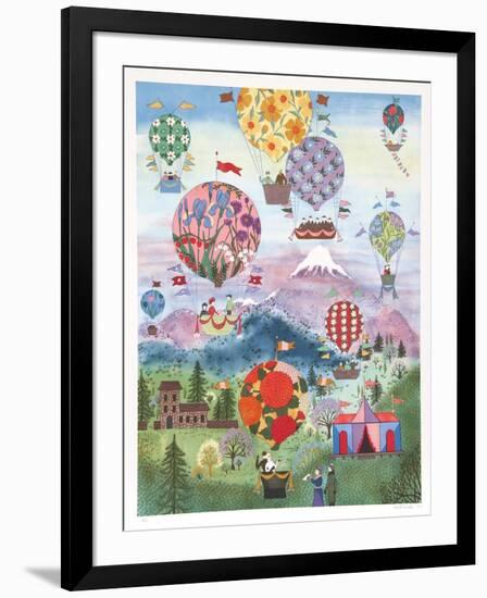 Floral Balloons-Jack Hofflander-Framed Limited Edition