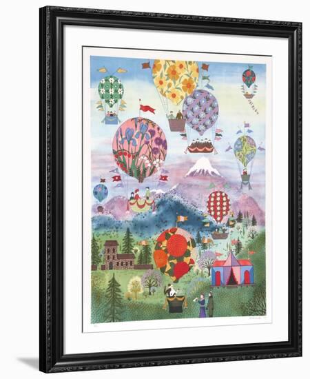 Floral Balloons-Jack Hofflander-Framed Limited Edition