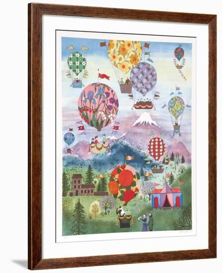 Floral Balloons-Jack Hofflander-Framed Limited Edition