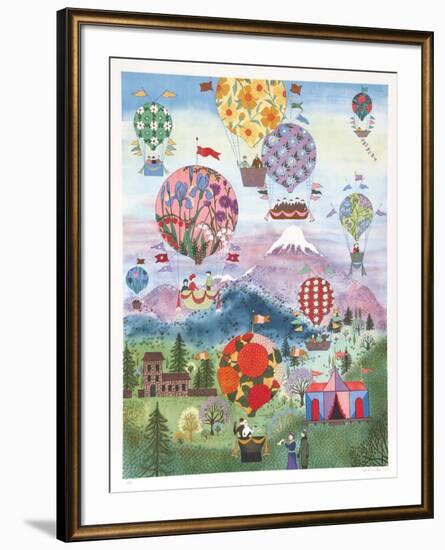 Floral Balloons-Jack Hofflander-Framed Limited Edition