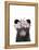 Floral Bear-Leah Straatsma-Framed Stretched Canvas