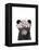 Floral Bear-Leah Straatsma-Framed Stretched Canvas