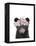 Floral Bear-Leah Straatsma-Framed Stretched Canvas