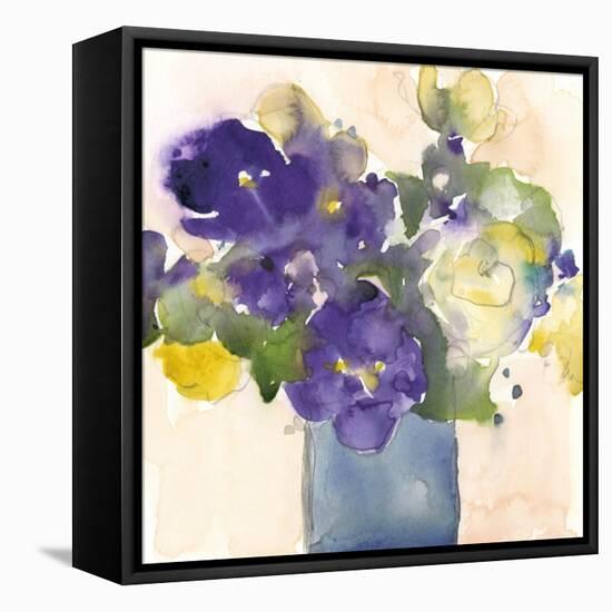 Floral Beauties I-Samuel Dixon-Framed Stretched Canvas
