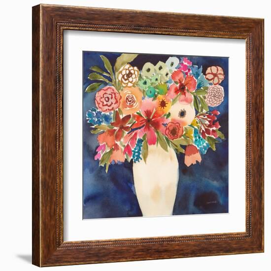 Floral Beauty II-Cheryl Warrick-Framed Art Print