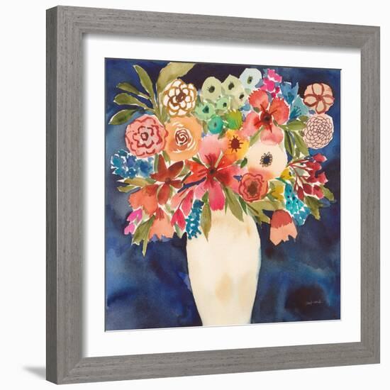 Floral Beauty II-Cheryl Warrick-Framed Art Print