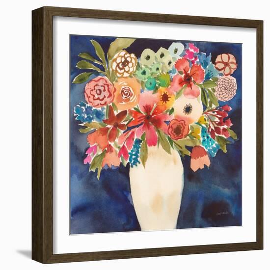 Floral Beauty II-Cheryl Warrick-Framed Art Print