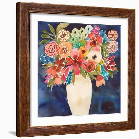 Floral Beauty II-Cheryl Warrick-Framed Art Print