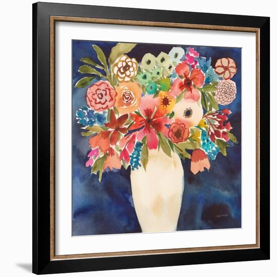 Floral Beauty II-Cheryl Warrick-Framed Art Print