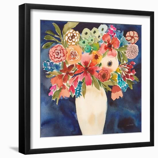 Floral Beauty II-Cheryl Warrick-Framed Art Print