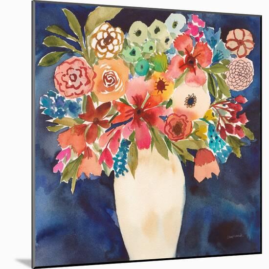 Floral Beauty II-Cheryl Warrick-Mounted Art Print