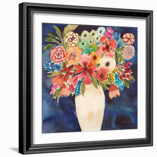 Floral Beauty II-Cheryl Warrick-Framed Art Print