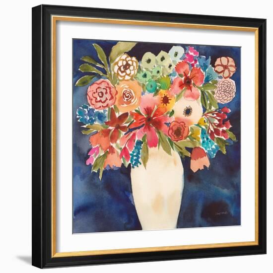 Floral Beauty II-Cheryl Warrick-Framed Art Print