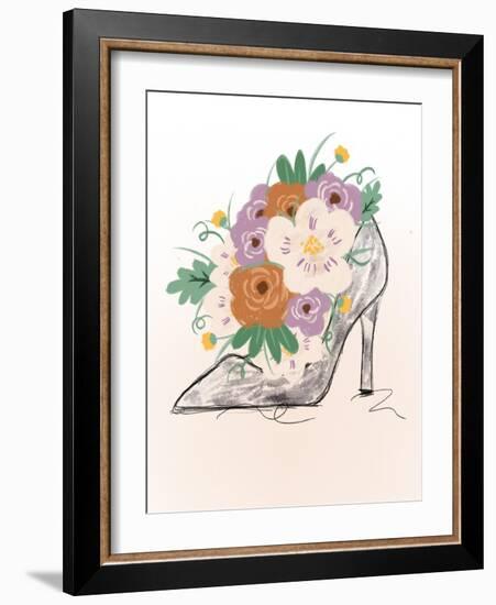 Floral Bloom Heel-Anna Quach-Framed Art Print