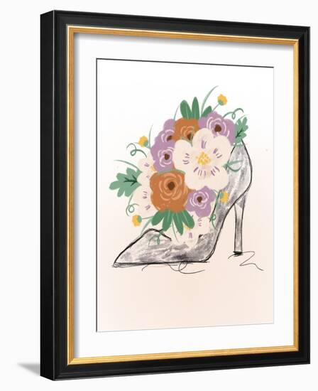 Floral Bloom Heel-Anna Quach-Framed Art Print