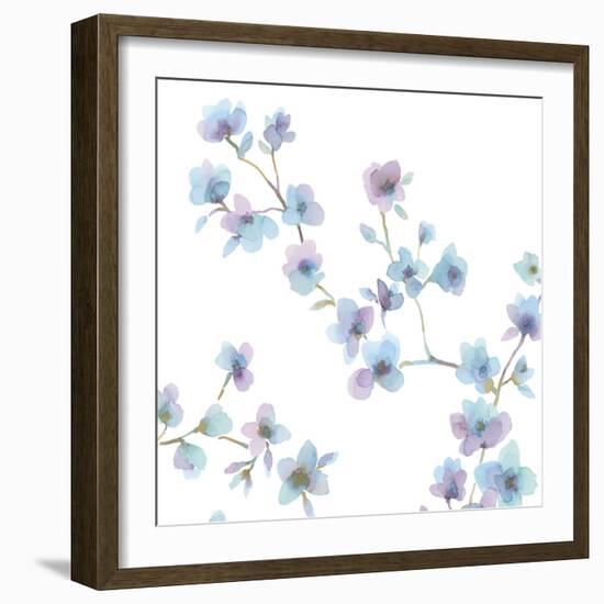 Floral Bloom II-Sandra Jacobs-Framed Giclee Print