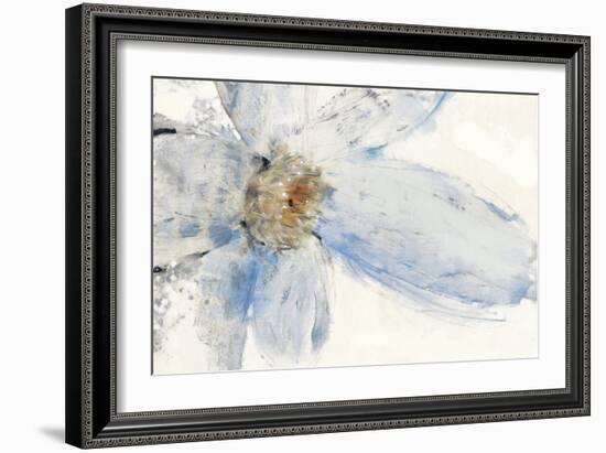 Floral Blue I-Tim O'toole-Framed Art Print